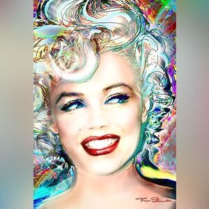 ELECTRIC MARILYN MONROE print collection~ Abstract pop art wall art home decor